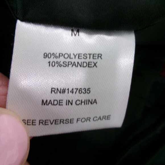 New Romeo + Juliet Faux Suede Colorblock Patchwork Mini Skirt Wine Black Blue M - Picture 8 of 12